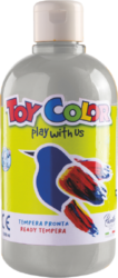 barva temperová Toy color 0.5 l metal stříbrná 25