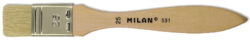 štětec  Milan 531 široký lak 45 - štětec z přírodními štětinami z vepřů z čínské oblasti Chung King