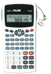 kalkulačka Milan 159110 WBL vědecká šedá - 240 funkc, plastov kryt