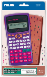 kalkulačka Milan 159110 CPBL vědecká fialovo/bronzová - 240 funkcí, plastový kryt
