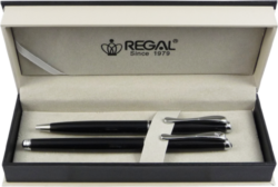 kuličkové pero + inkoustové pero Arachne - černá - psac souprava Regal