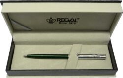 guľôčkové pero  Lane - zelená - psacia sprava Regal