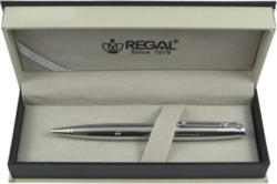 kuličkové pero Minos - stříbrné - psací souprava Regal