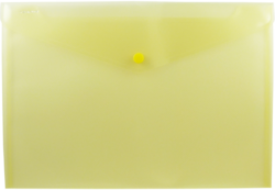 desky s drukem A4 Tempus žluté - polypropylenov desky na dokumenty - 33,7 x 23,5cm