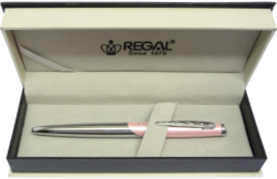 guľôčkové pero   Themis - růžová - psacia sprava Regal