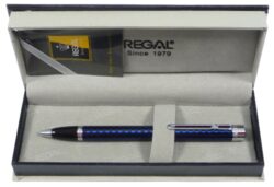 kuličkové pero  Ritz - modré - psací souprava Regal
