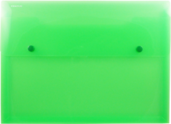 desky s 2 druky A4 Tempus zelené křížové dno - polypropylenov desky na dokumenty