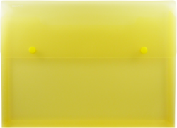 desky s 2 druky A4 Tempus žluté křížové dno - polypropylenov desky na dokumenty