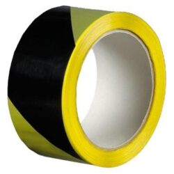 lepící páska 50 x 22 žluto černá - výstražná
