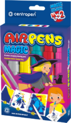 speciál Centropen 1549/4+2 AIR pen Magic - foukací fixy na papír