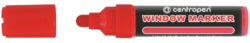 značkovač 9121 křídový červený 2-3mm - kdov Centropen
