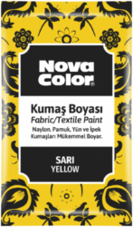 barva na textil prášková žlutá 12g NC-900 - barva pro barvení látek
