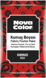 barva na textil prášková červená 12g NC-901 - barva pro barvení látek