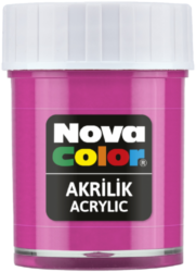 barva akrylová  30ml  růžová NC-178 - akrylová barva na vodní bázi