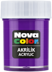 barva akrylová  30ml  fialová NC-177 - akrylov barva na vodn bzi