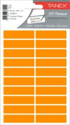 etikety v sáčku neon 13 x 50 oranžové 100ks OFC-109 - arky A6